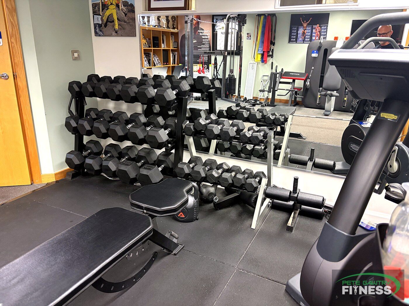 Pete Gawtry's private training studio in Scarcroft, North Leeds