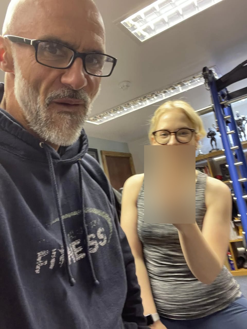 Laura Stafford — happy Pete Gawtry Fitness client